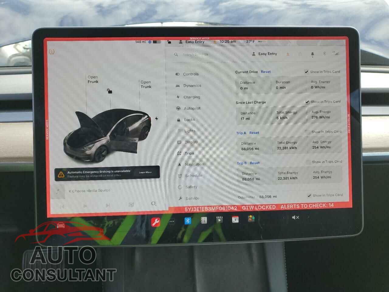 TESLA MODEL 3 2021 - 5YJ3E1EB3MF061042