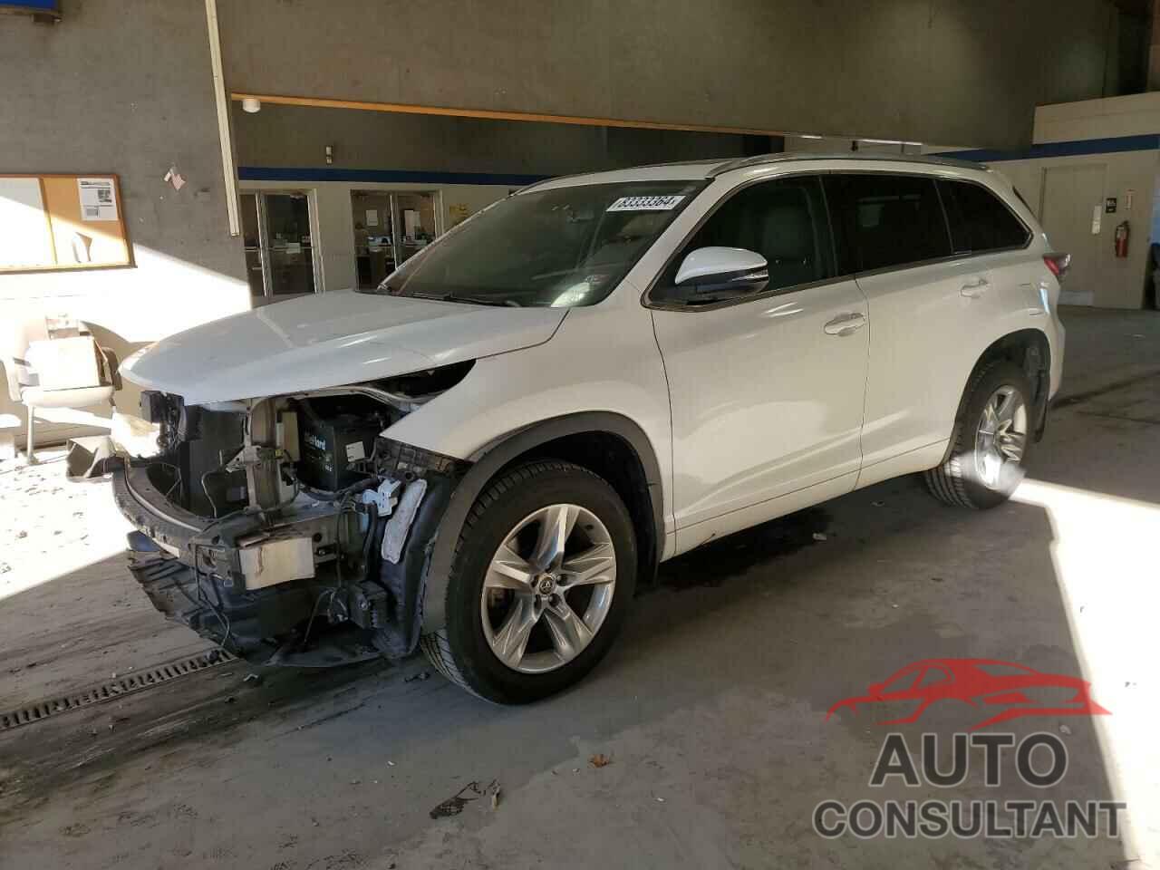 TOYOTA HIGHLANDER 2016 - 5TDYKRFH5GS127008