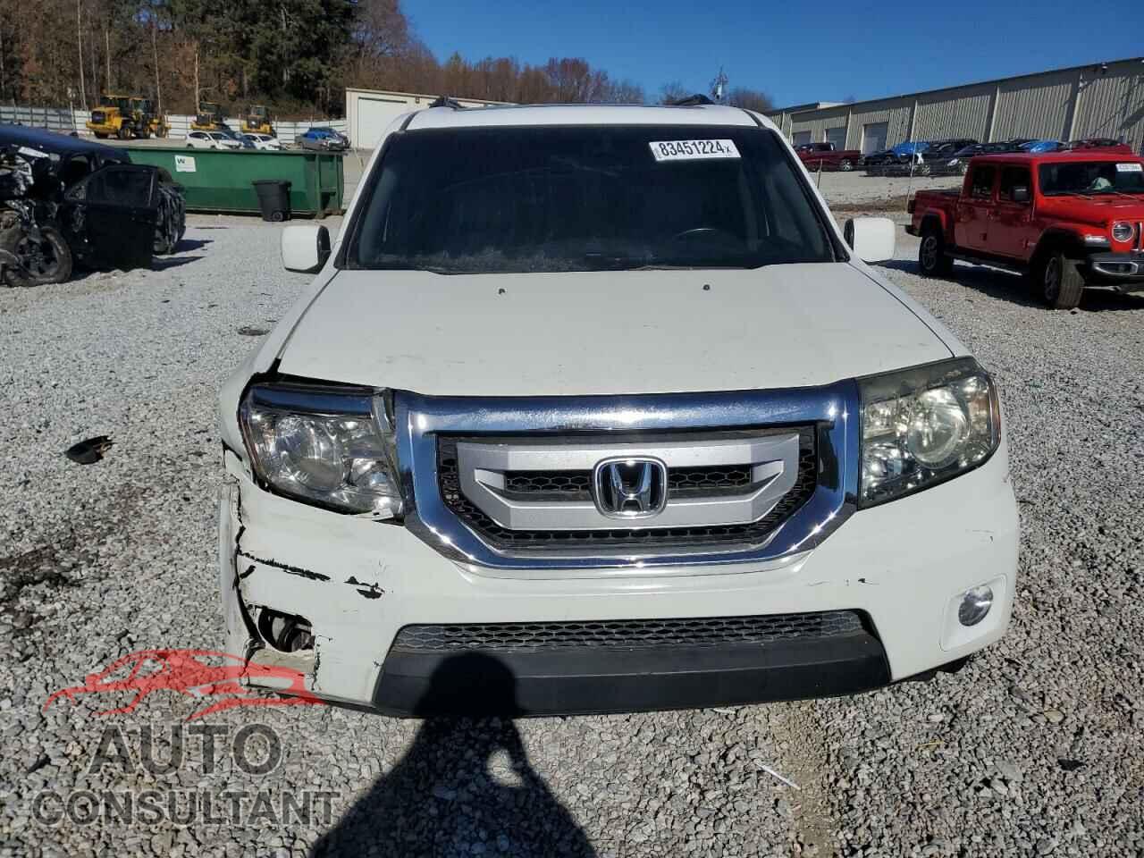 HONDA PILOT 2010 - 5FNYF3H60AB001048