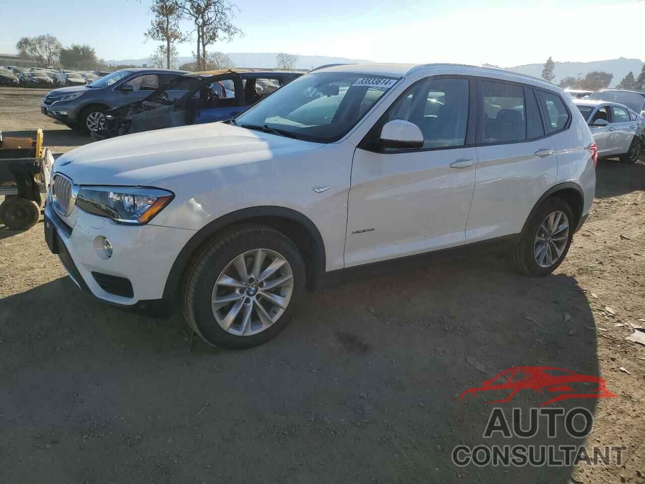 BMW X3 2016 - 5UXWX9C55G0D71944