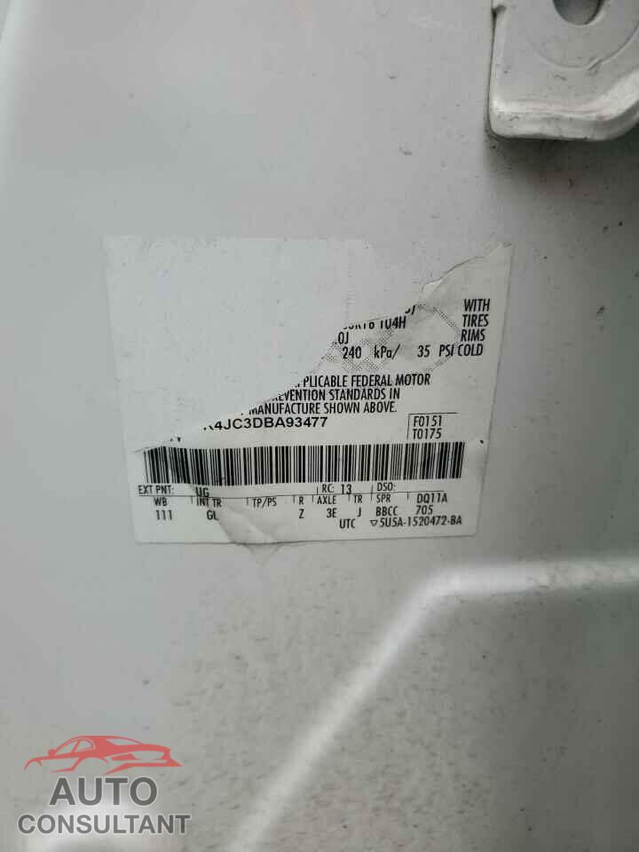 FORD EDGE 2013 - 2FMDK4JC3DBA93477