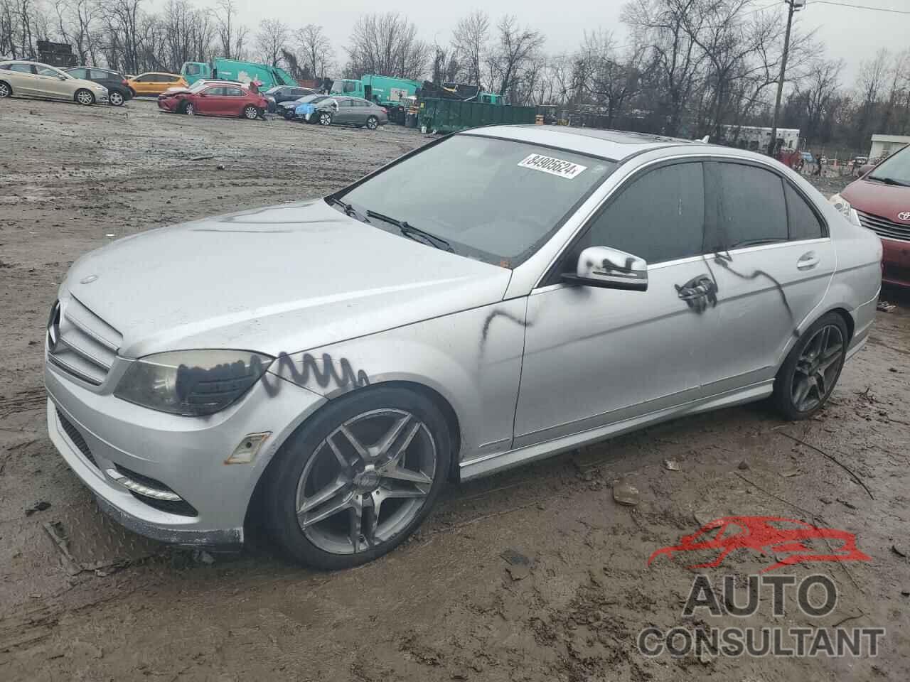 MERCEDES-BENZ C-CLASS 2011 - WDDGF8BB9BR143270