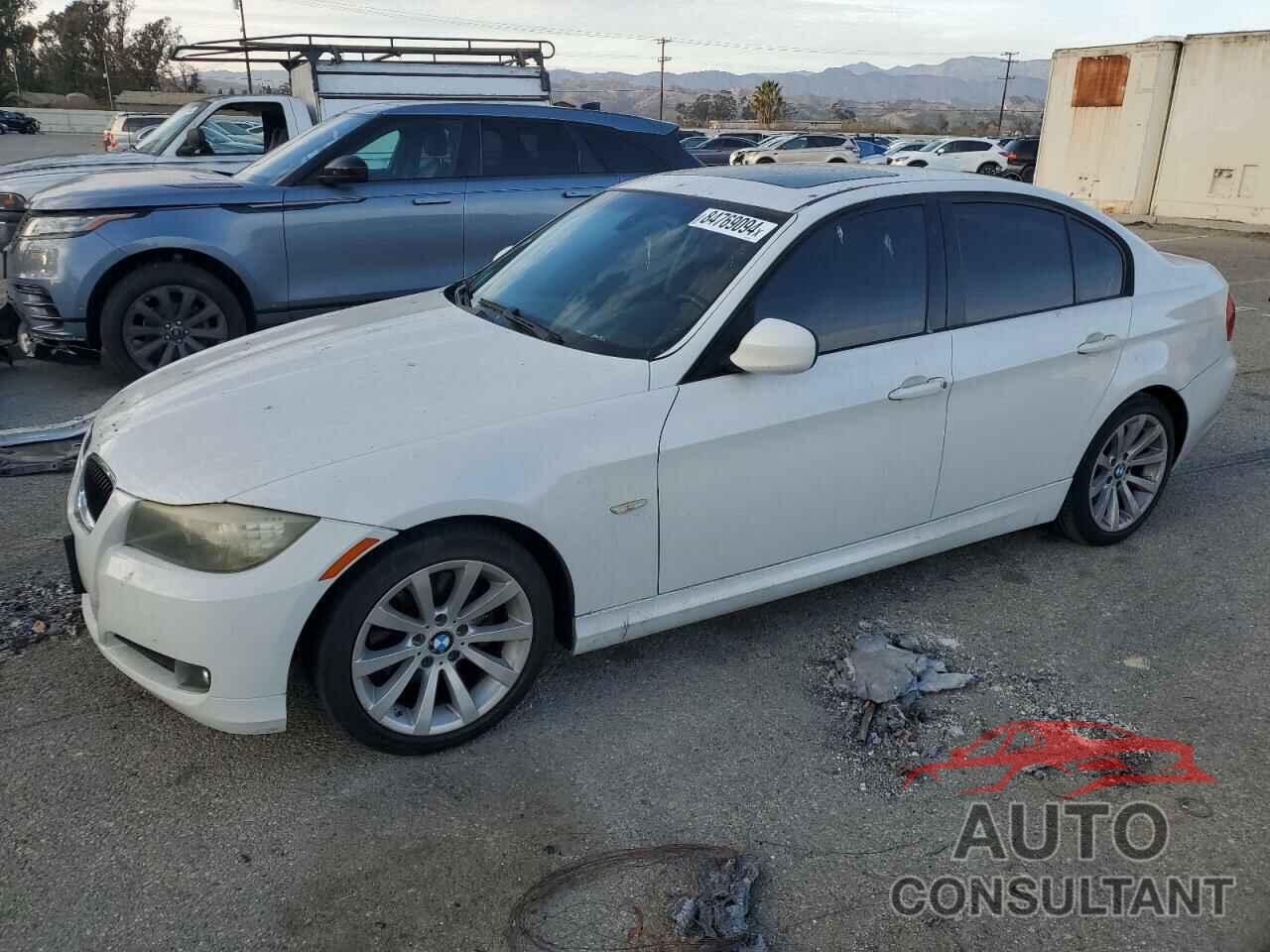 BMW 3 SERIES 2009 - WBAPH57539NL79661