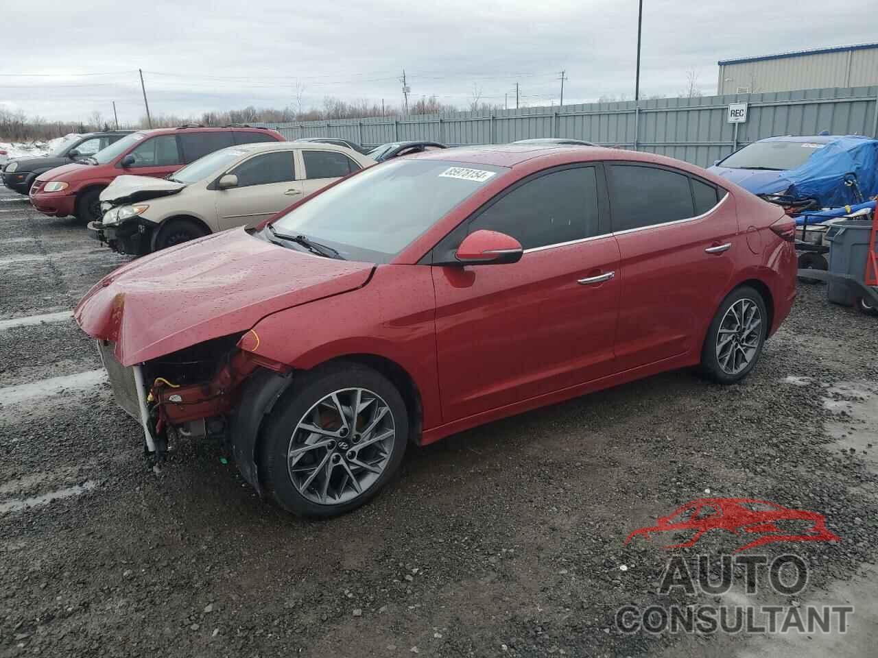 HYUNDAI ELANTRA 2020 - KMHD84LF1LU009493