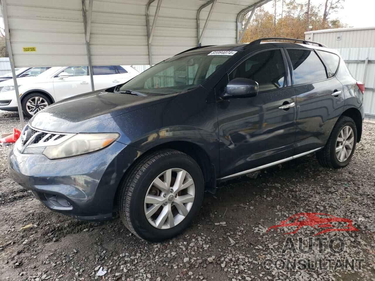 NISSAN MURANO 2013 - JN8AZ1MW9DW303820