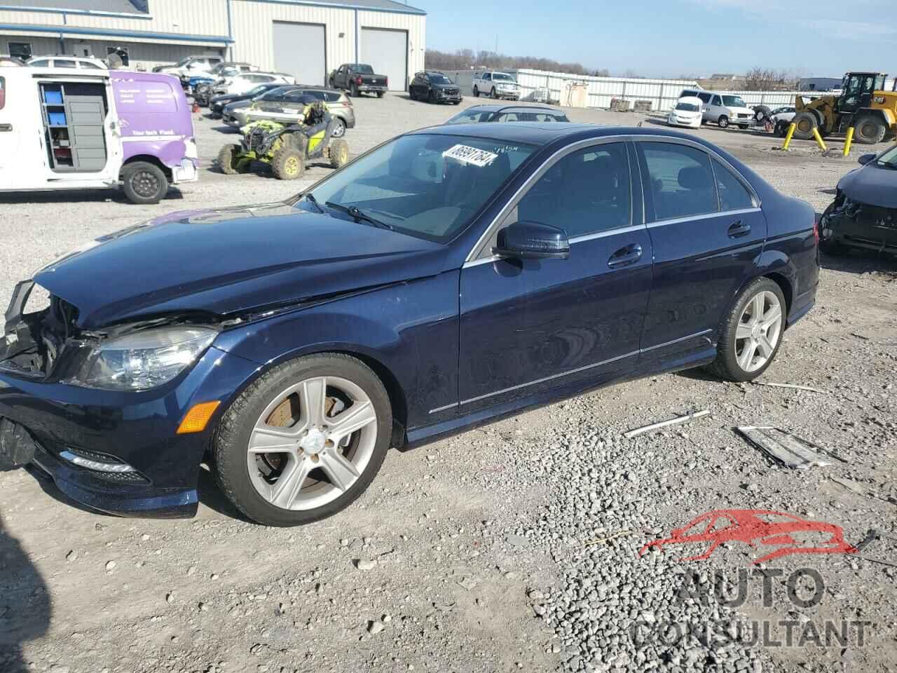 MERCEDES-BENZ C-CLASS 2011 - WDDGF8BB7BR142442