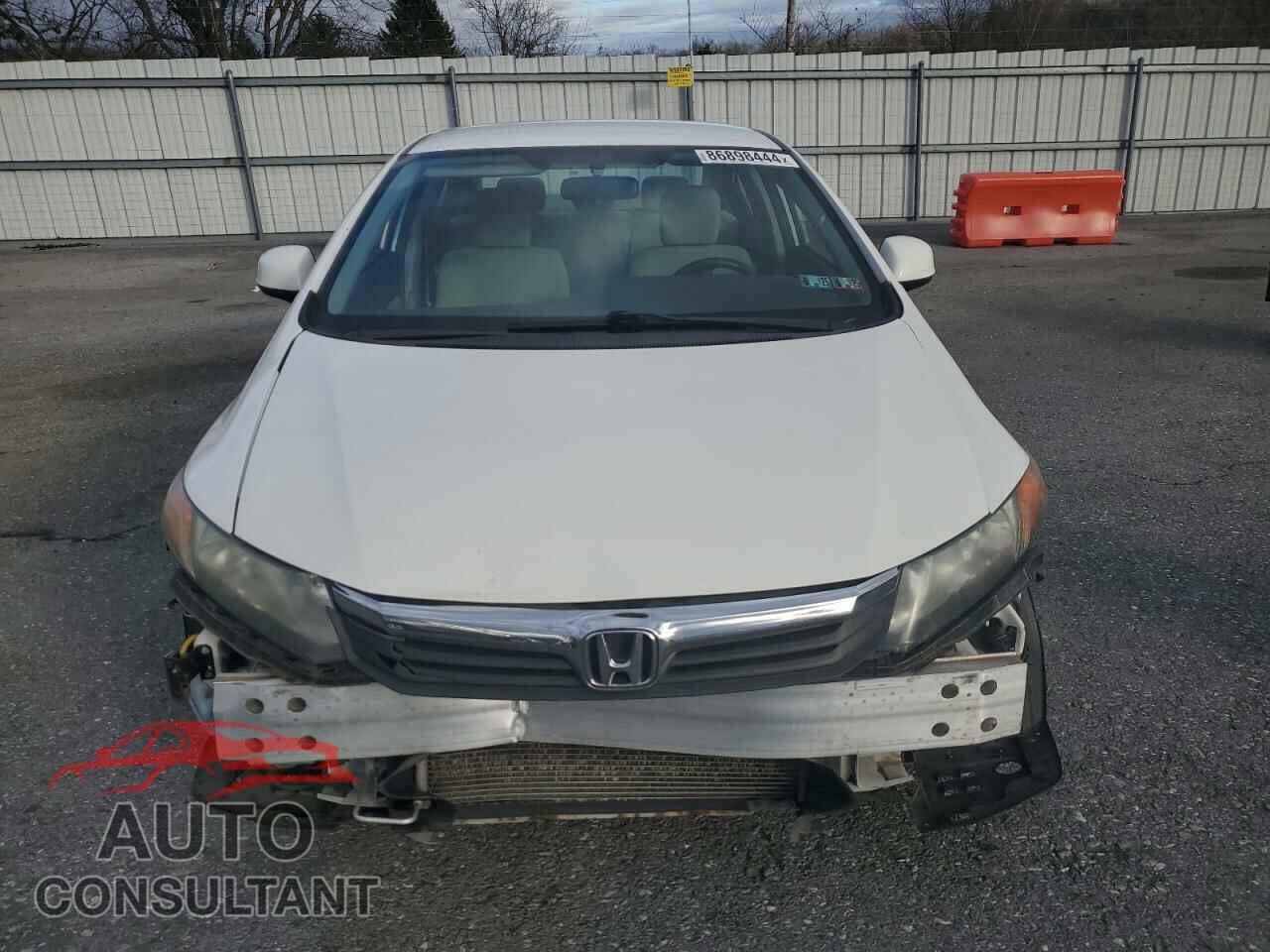 HONDA CIVIC 2012 - 19XFB2F5XCE384741