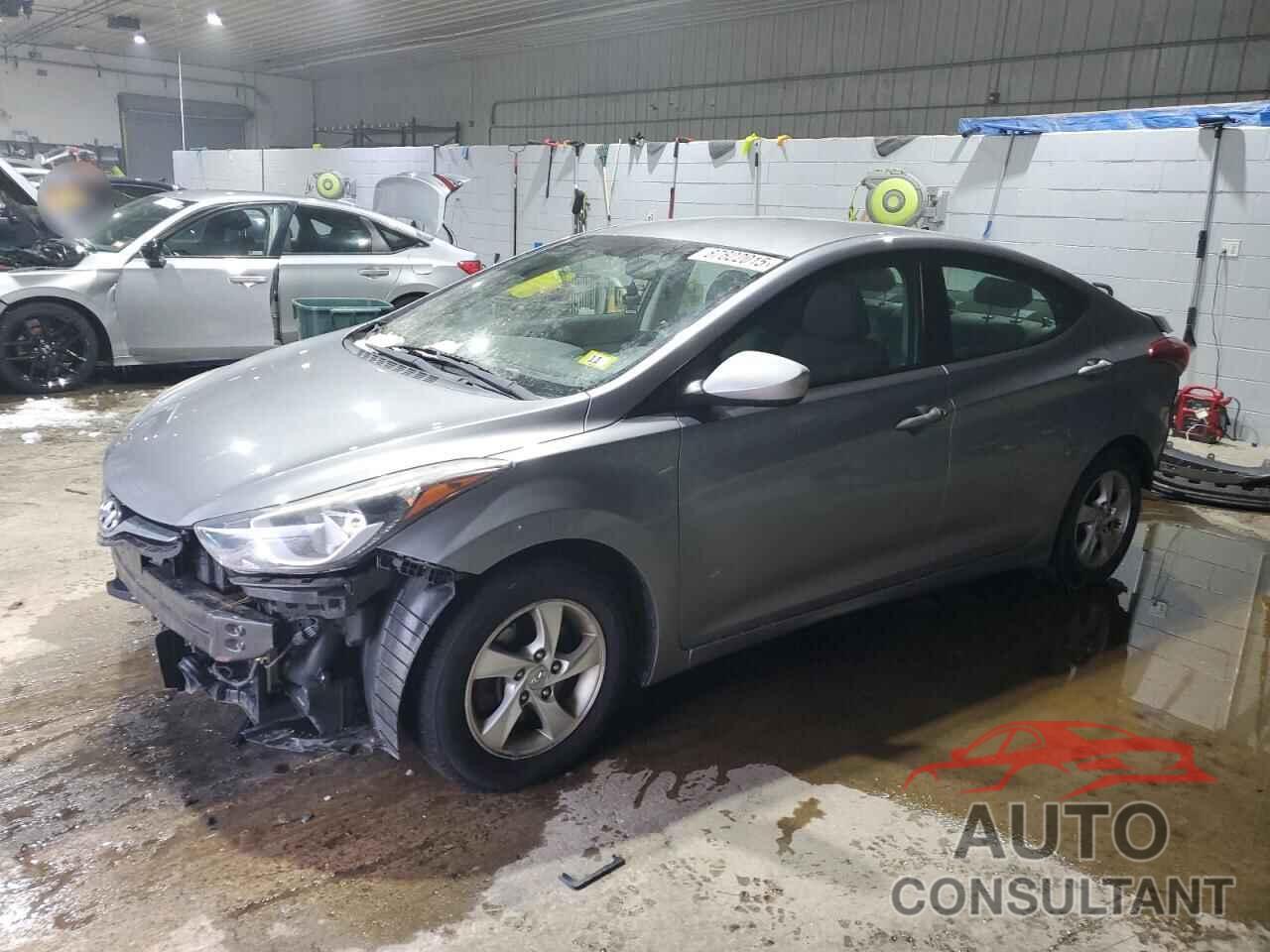 HYUNDAI ELANTRA 2014 - KMHDH4AE8EU056663