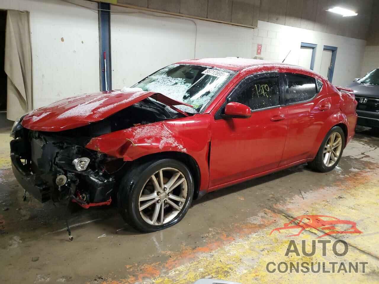 DODGE AVENGER 2011 - 1B3BD1FG4BN552048