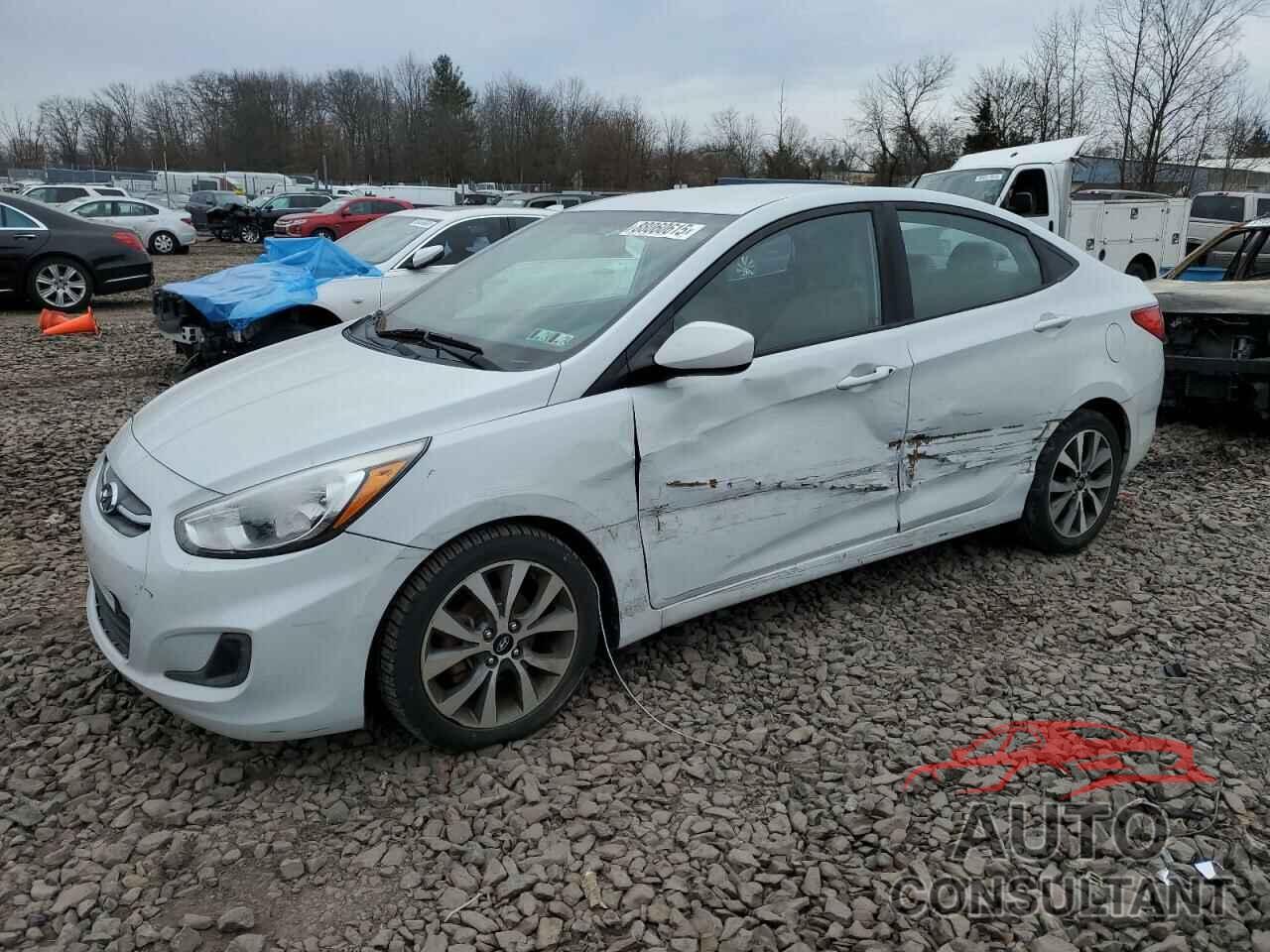 HYUNDAI ACCENT 2017 - KMHCT4AE9HU369820