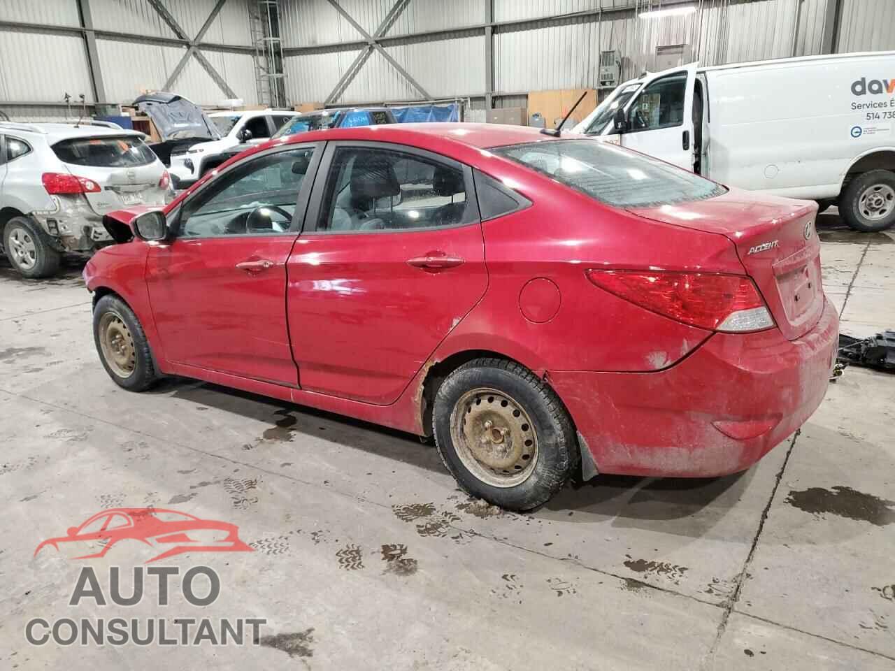 HYUNDAI ACCENT 2012 - KMHCT4AE3CU245678