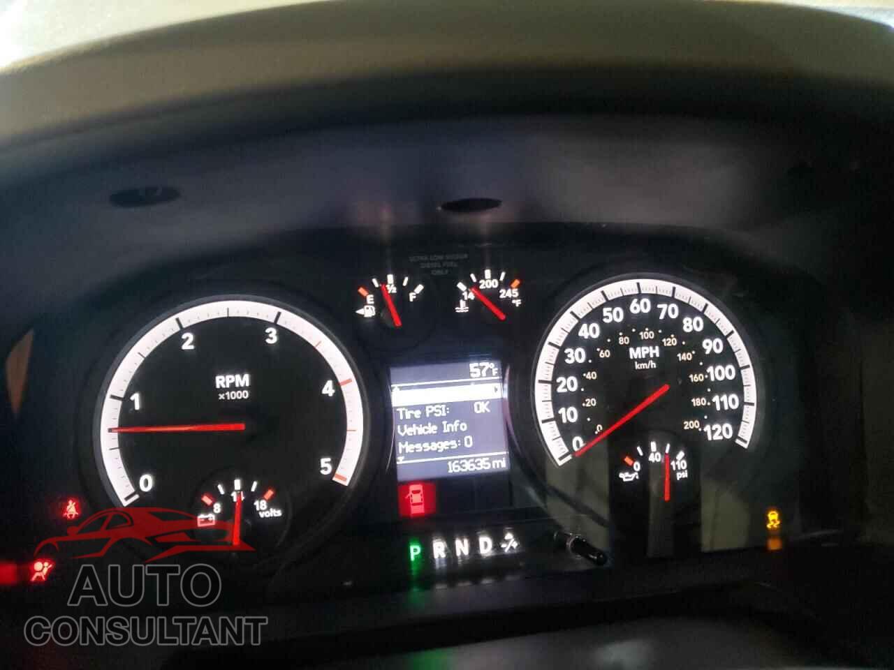 DODGE RAM 2500 2012 - 3C6LD5AL2CG302291