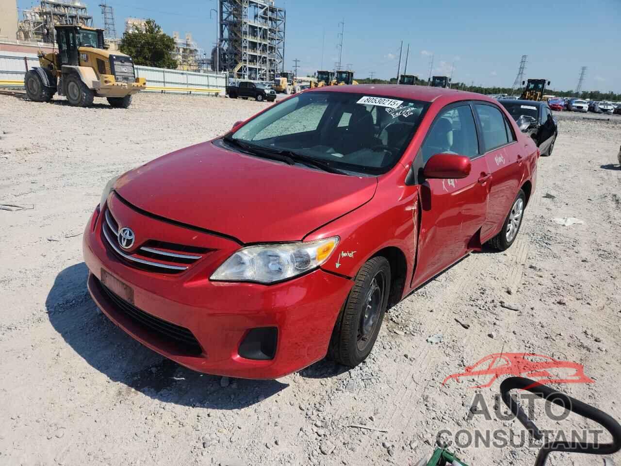 TOYOTA COROLLA 2013 - 5YFBU4EE4DP079385