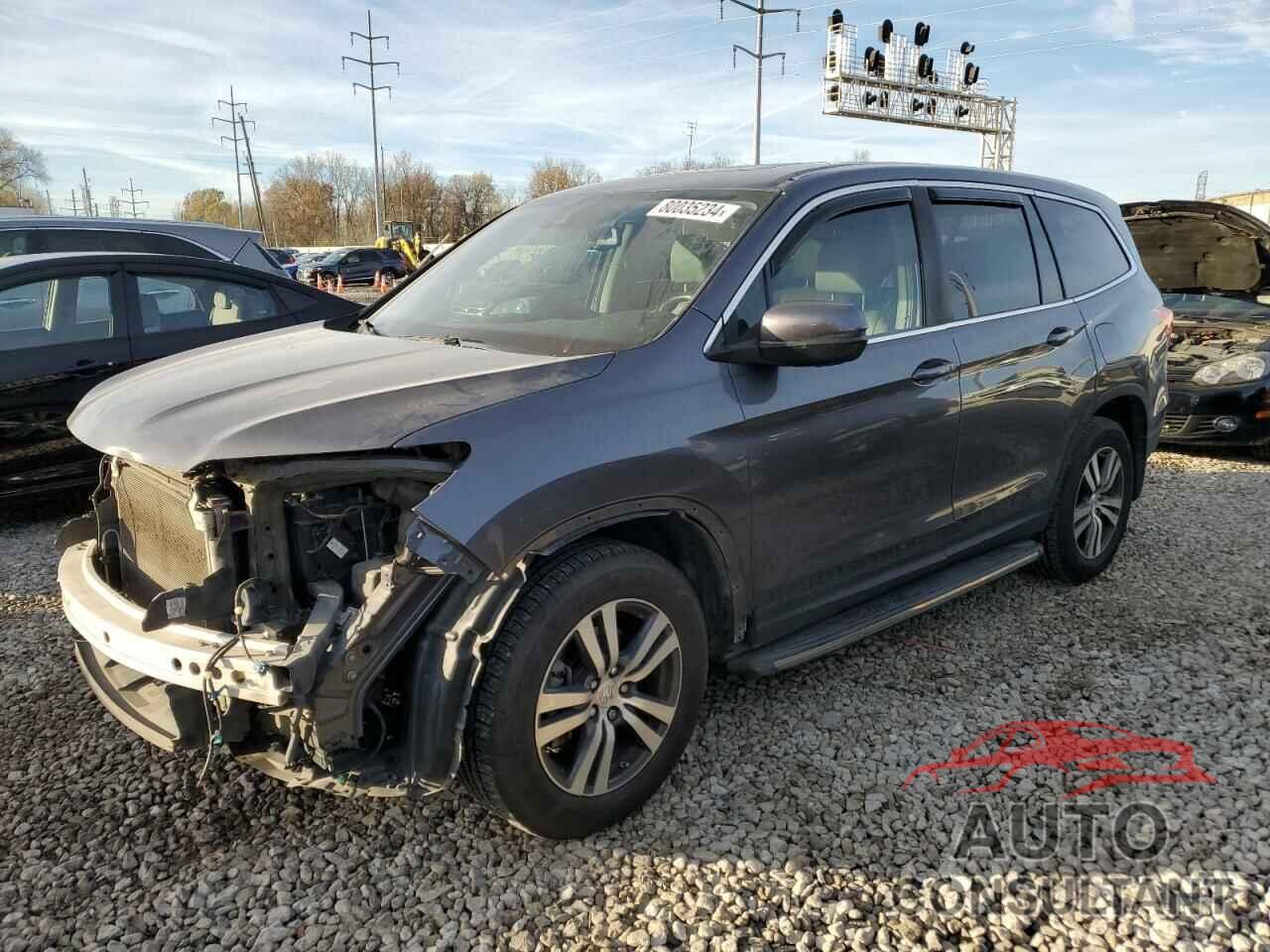 HONDA PILOT 2018 - 5FNYF6H66JB048697