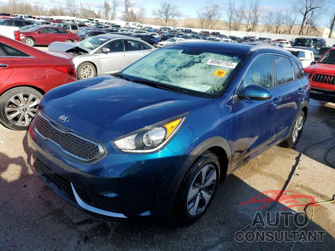 KIA NIRO 2017 - KNDCB3LC6H5040404