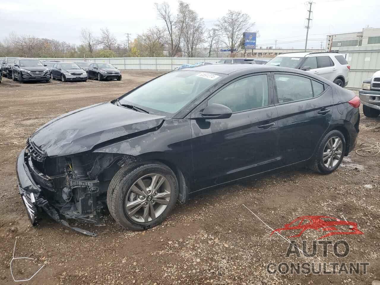 HYUNDAI ELANTRA 2018 - 5NPD84LF8JH328322
