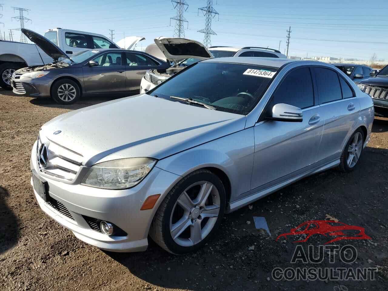 MERCEDES-BENZ C-CLASS 2010 - WDDGF8BBXAF410223