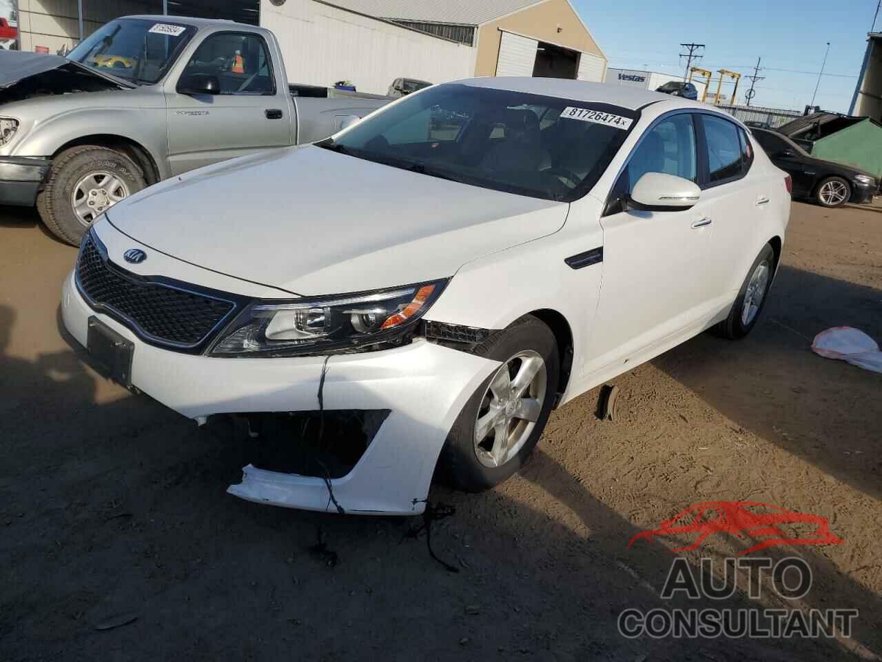 KIA OPTIMA 2015 - KNAGM4A7XF5664725