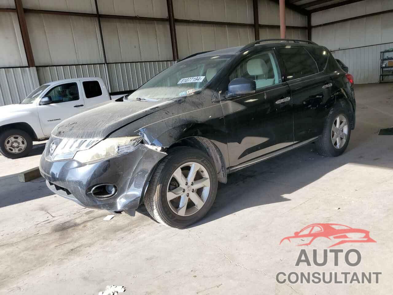 NISSAN MURANO 2009 - JN8AZ18WX9W127524