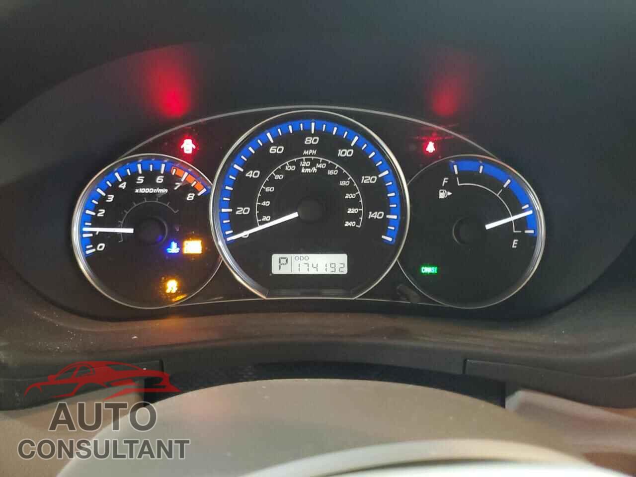 SUBARU FORESTER 2012 - JF2SHBDC9CH404391