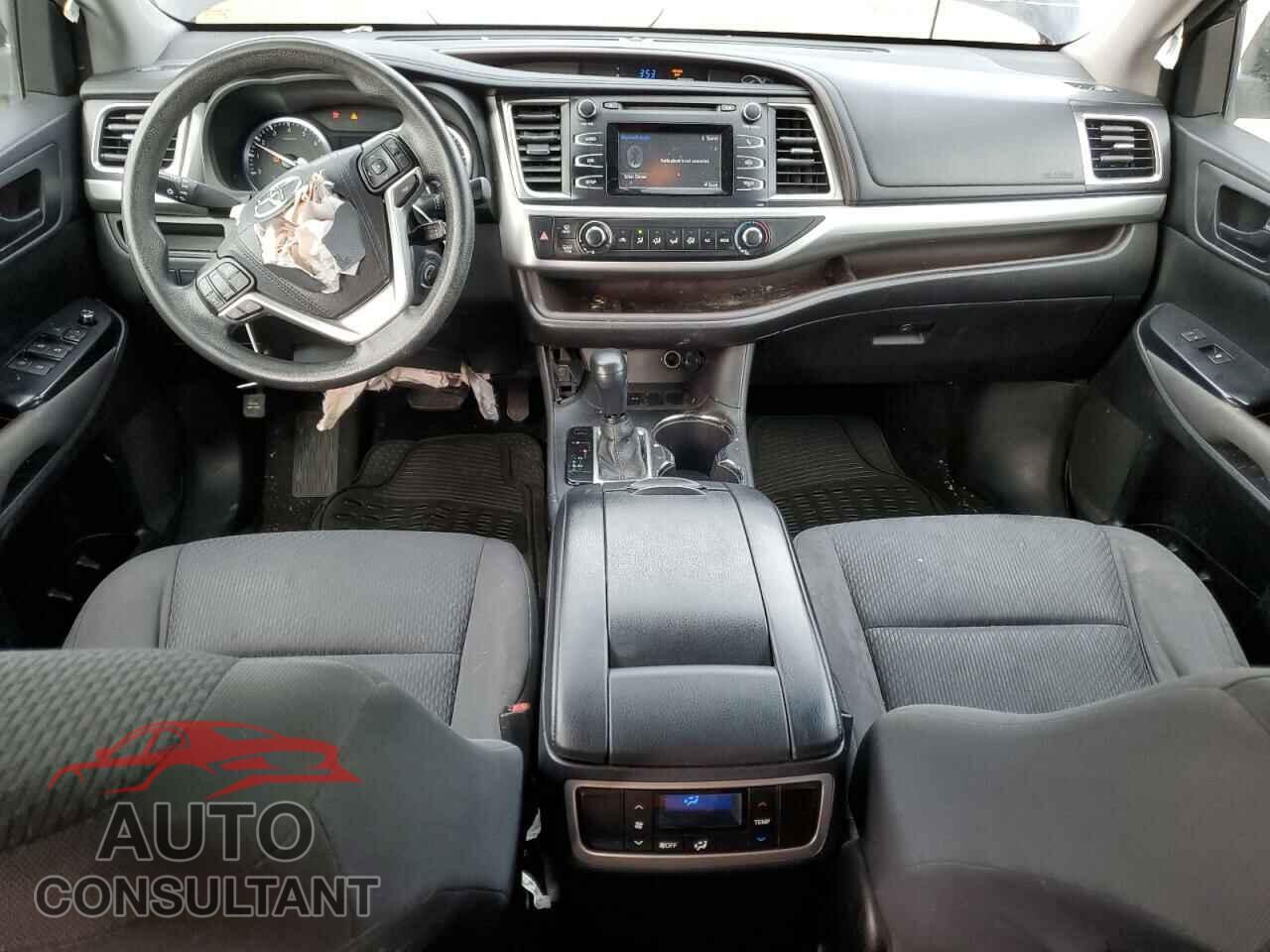 TOYOTA HIGHLANDER 2016 - 5TDZARFH9GS017635
