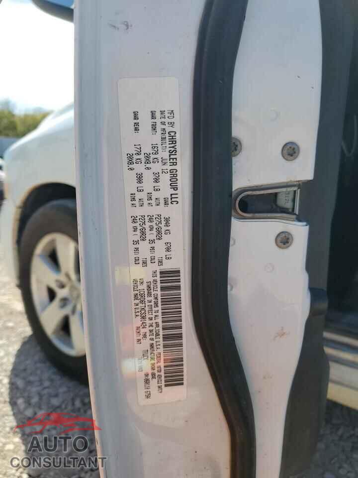 DODGE RAM 1500 2012 - 1C6RD6FTXCS301424