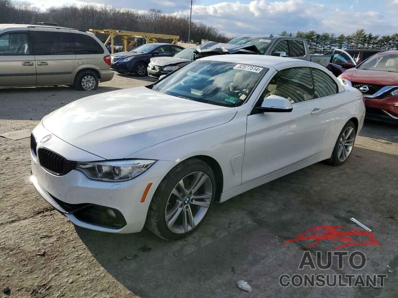 BMW 4 SERIES 2017 - WBA4U9C58H5D43686