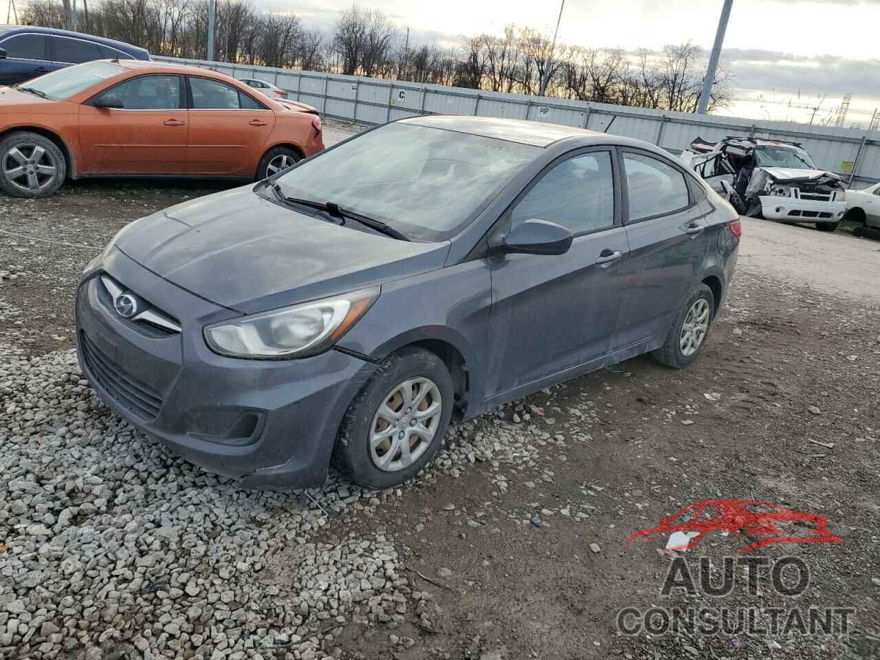 HYUNDAI ACCENT 2012 - KMHCT4AE9CU210658