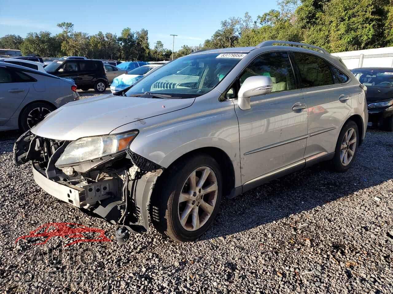 LEXUS RX350 2010 - 2T2BK1BA8AC070525