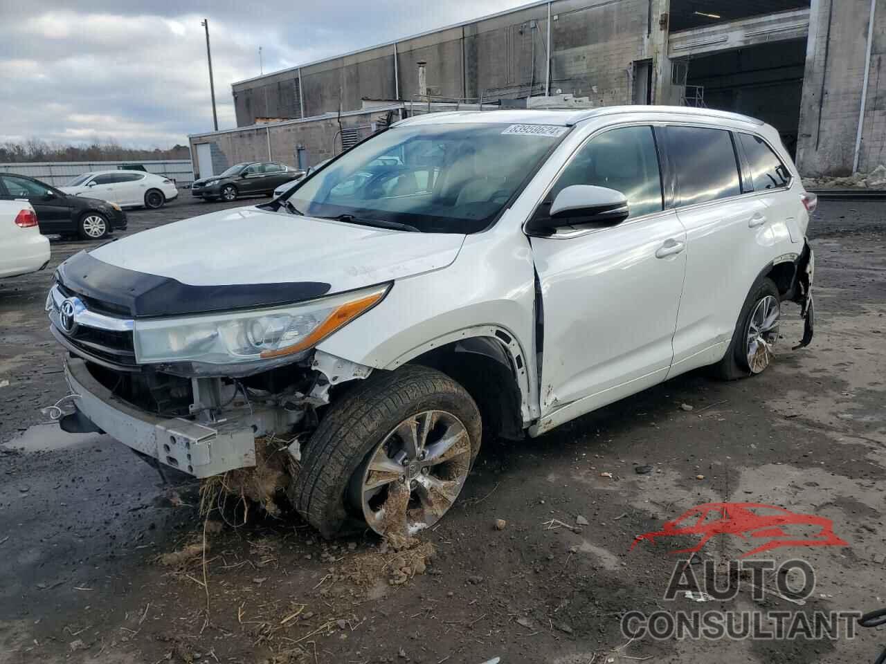 TOYOTA HIGHLANDER 2015 - 5TDJKRFH1FS203792