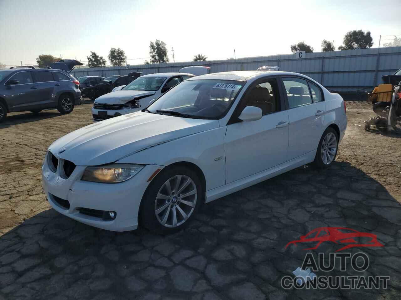 BMW 3 SERIES 2011 - WBAPH5G59BNM74201