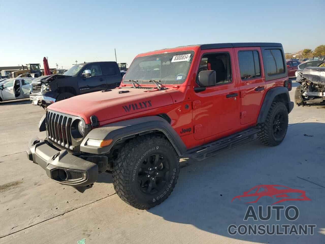 JEEP WRANGLER 2023 - 1C4HJXDN6PW522606