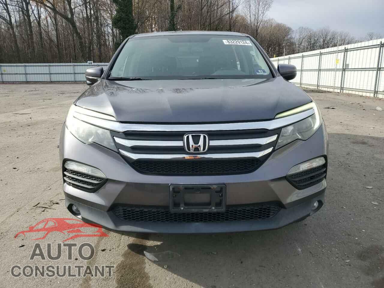 HONDA PILOT 2017 - 5FNYF6H77HB019938