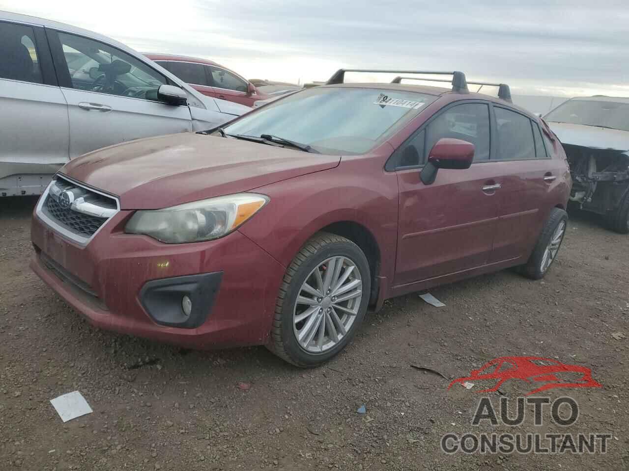 SUBARU IMPREZA 2012 - JF1GPAH6XCH207354