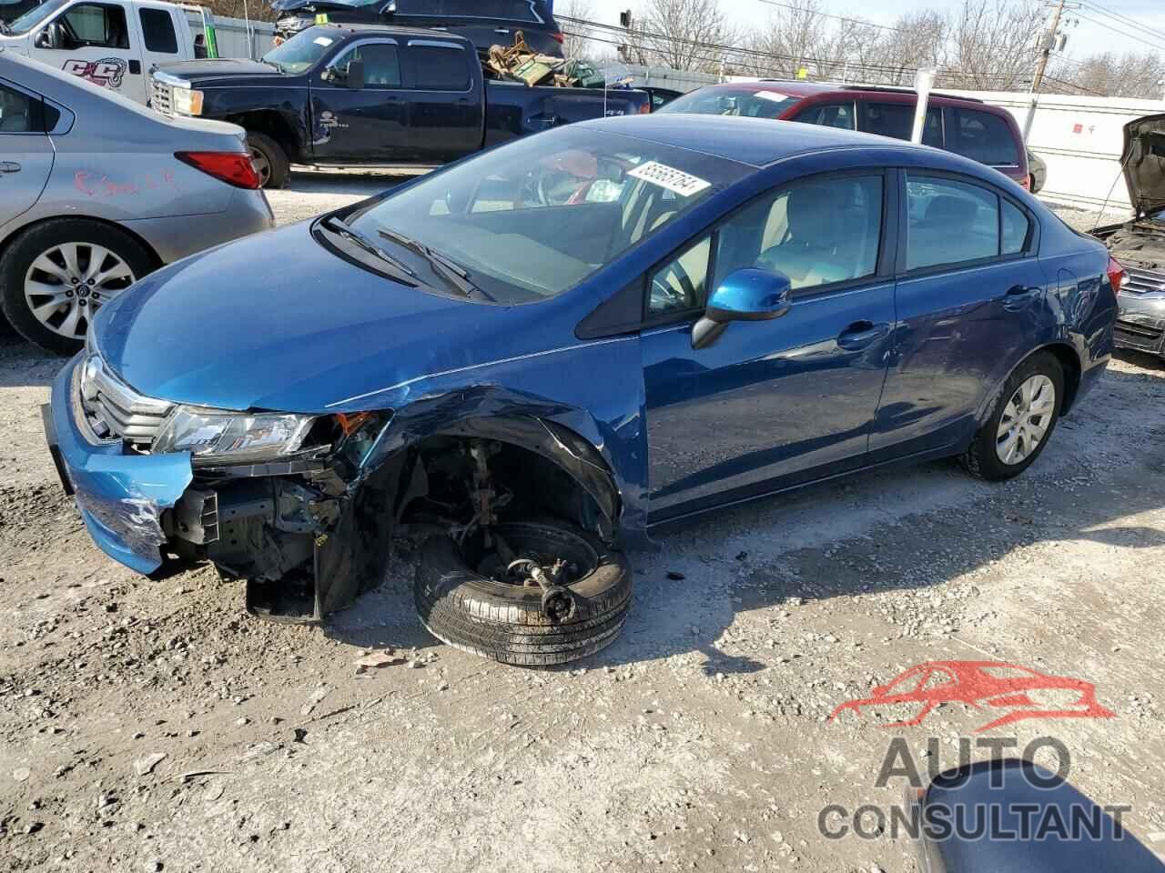 HONDA CIVIC 2012 - 19XFB2F5XCE063962