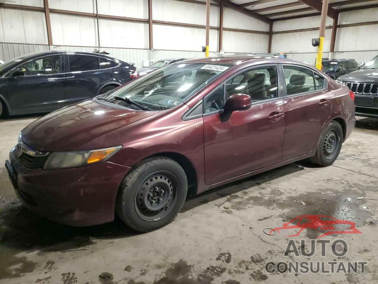 HONDA CIVIC 2012 - 19XFB2F56CE377110