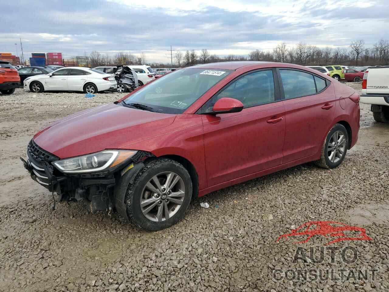 HYUNDAI ELANTRA 2017 - KMHD84LFXHU208386