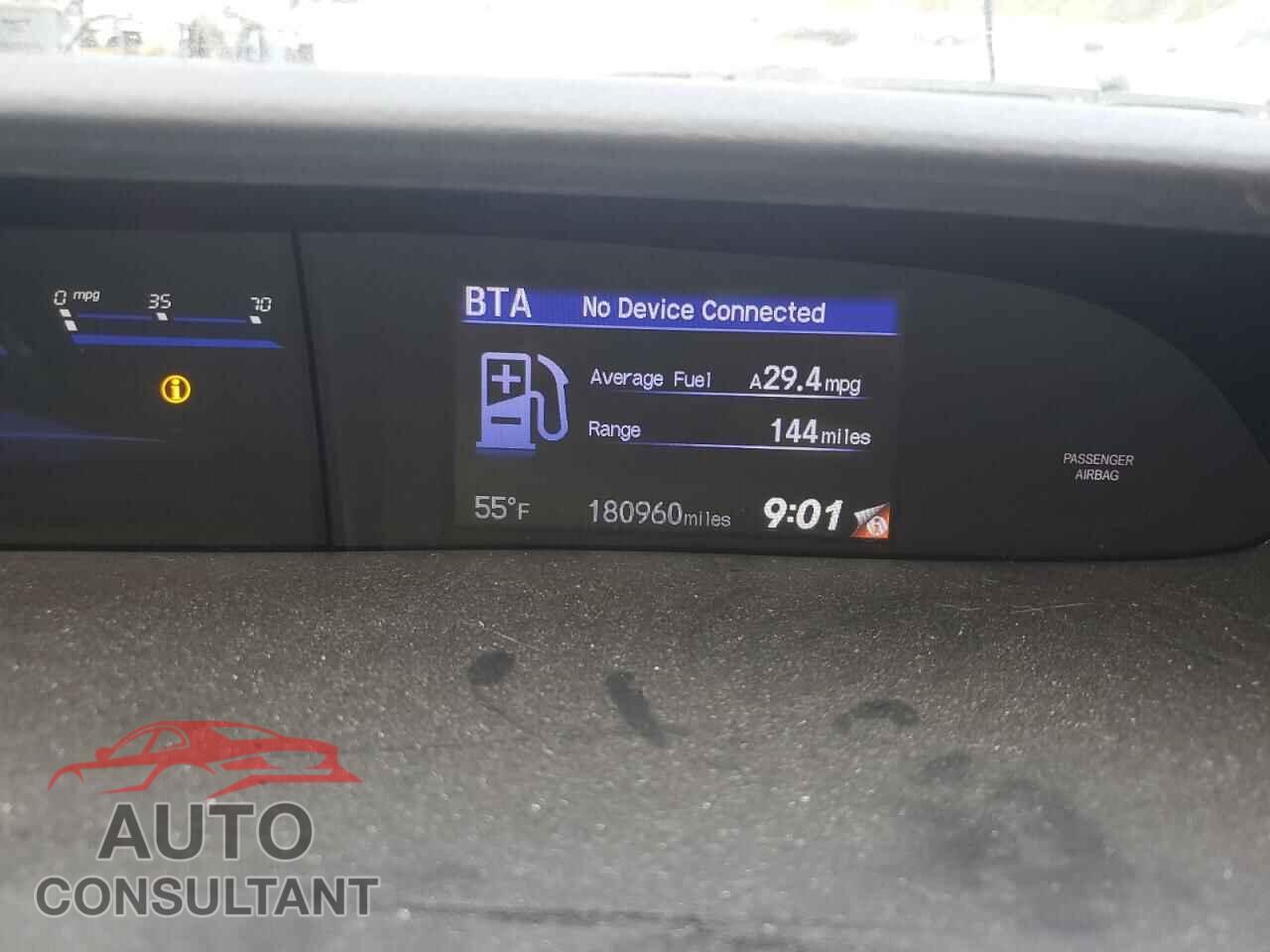 HONDA CIVIC 2014 - 2HGFB2F93EH547189