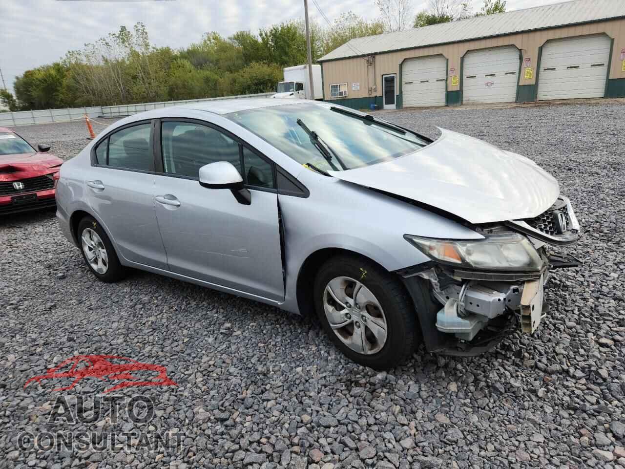 HONDA CIVIC 2013 - 19XFB2F55DE236496