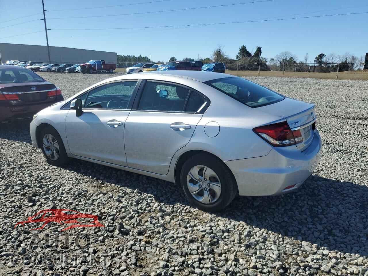 HONDA CIVIC 2013 - 19XFB2F50DE071022
