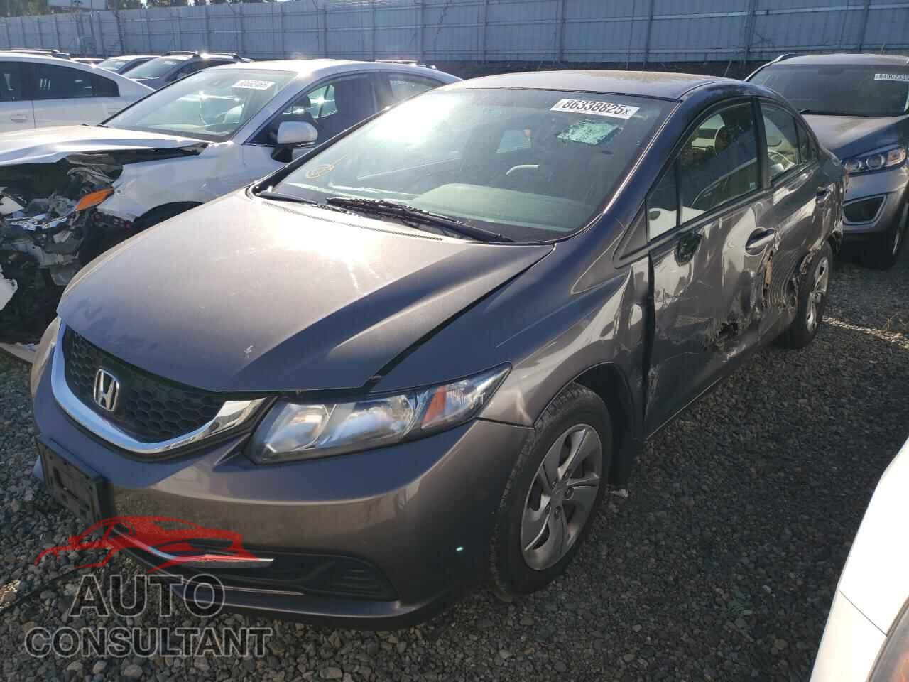 HONDA CIVIC 2013 - 19XFB2F58DE228182