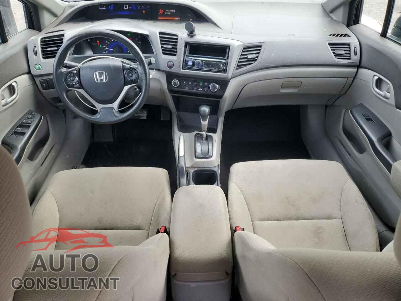 HONDA CIVIC 2012 - 2HGFB2F59CH312936
