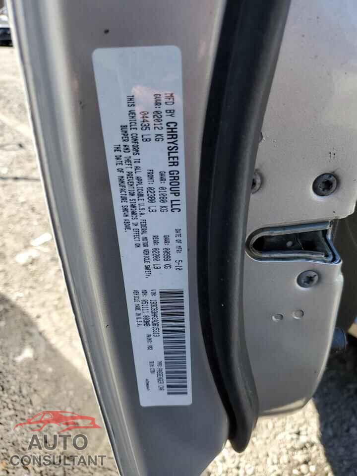 DODGE CALIBER 2010 - 1B3CB3HA2AD615313