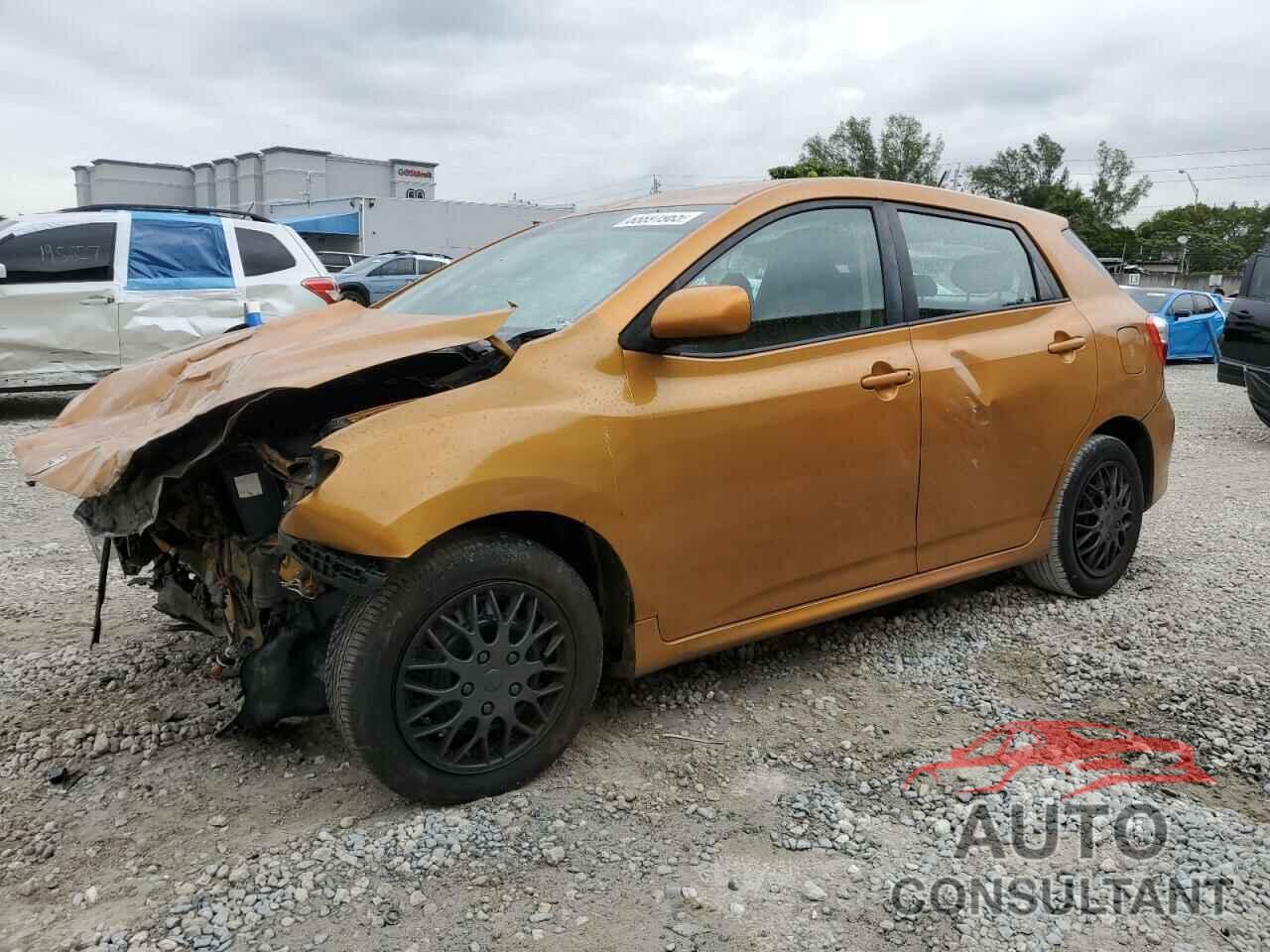 TOYOTA COROLLA 2009 - 2T1KU40E29C141428