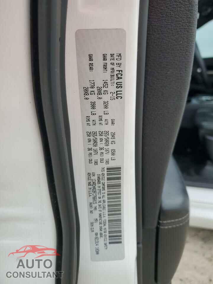 DODGE DURANGO 2015 - 1C4RDHAG9FC766015
