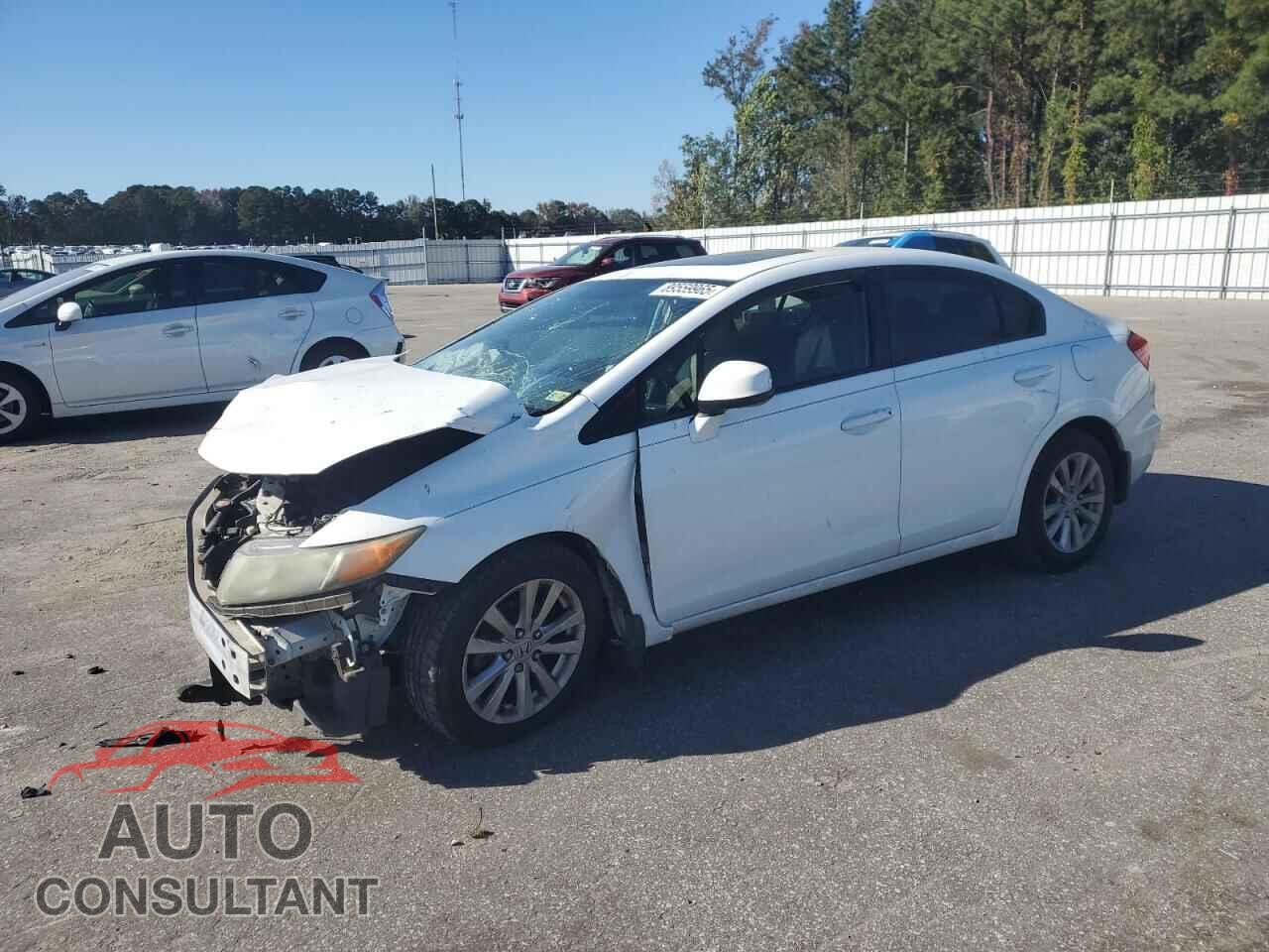 HONDA CIVIC 2012 - 19XFB2F99CE077547