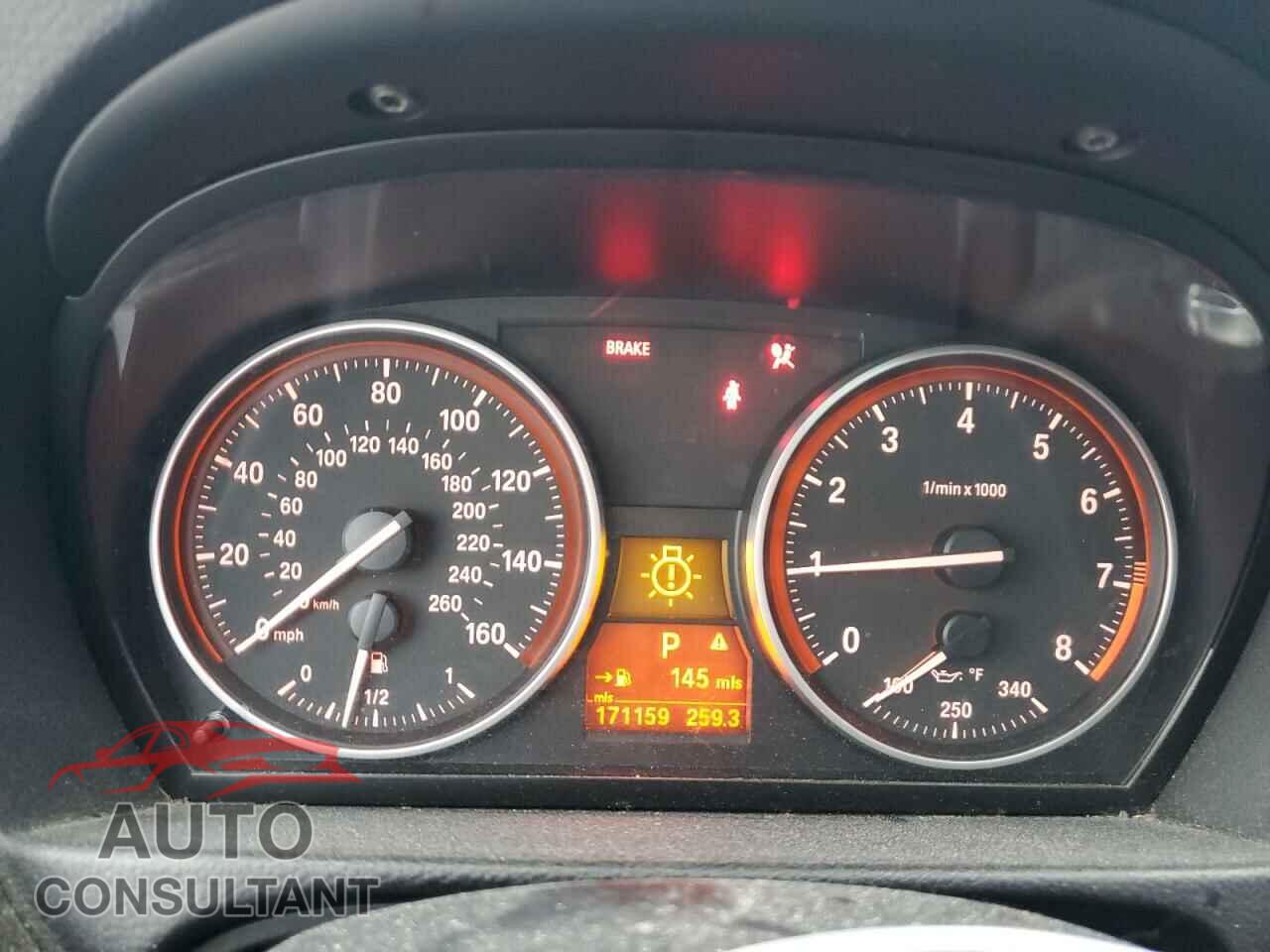 BMW 3 SERIES 2012 - WBAKE3C53CE770295