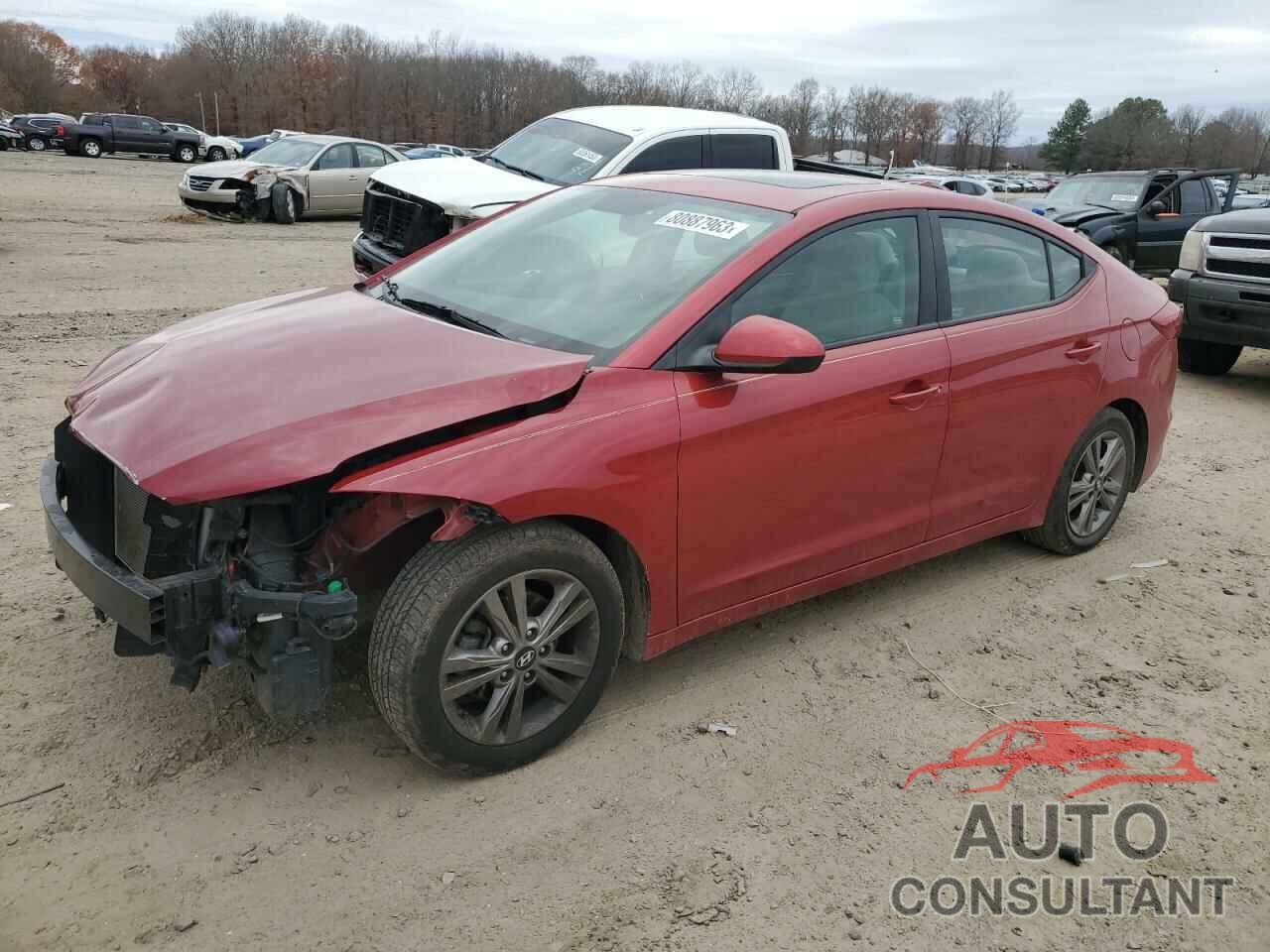 HYUNDAI ELANTRA 2017 - 5NPD84LF1HH134502