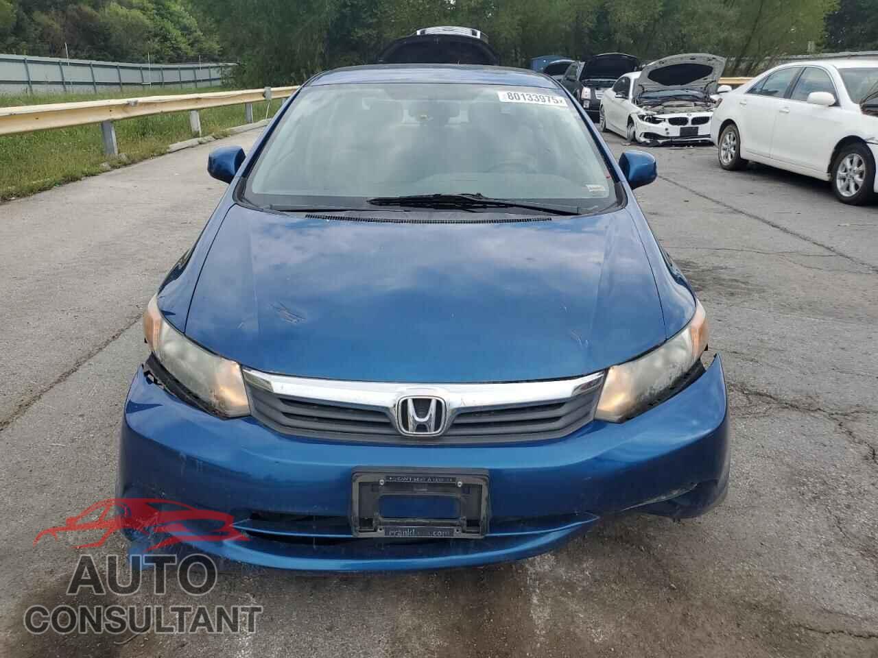 HONDA CIVIC 2012 - 2HGFB2F53CH581577
