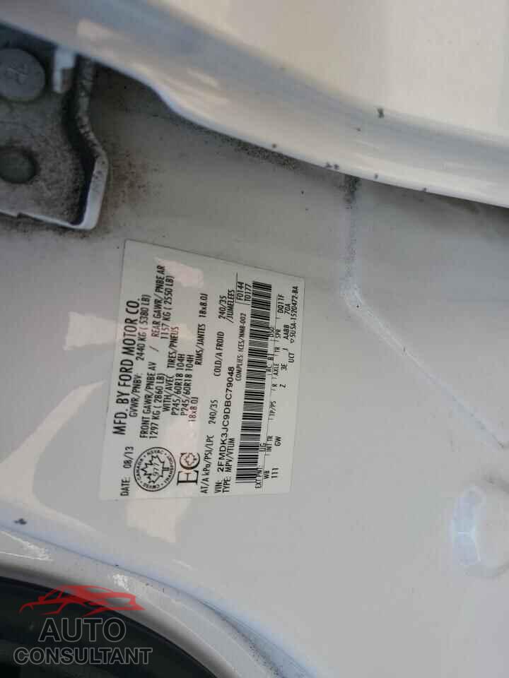 FORD EDGE 2013 - 2FMDK3JC9DBC79048